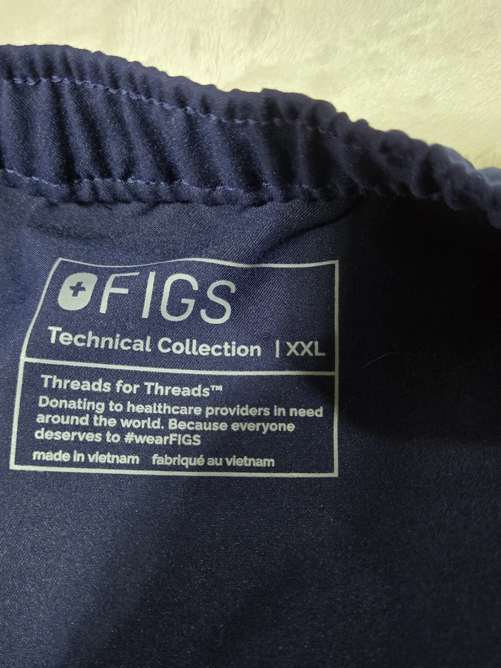 Figs Tansen Technical Collection Men's Scrub Jogger Pants Navy Blue 2XL